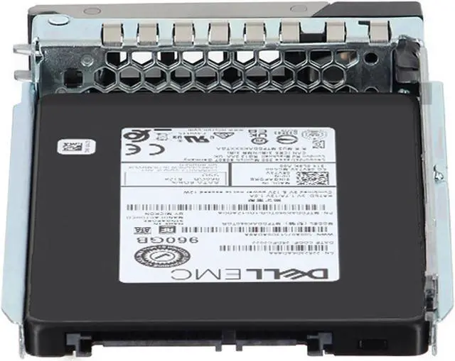 Alt view image 4 of 6 - Dell 960GB 6Gbps SATA MU TLC 7mm 2.5 SSD 512e 5400 Max (5V73V)