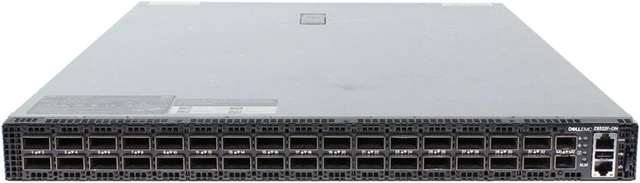 Alt view image 2 of 3 - Dell Networking Z9332F-ON 32P 400GbE QSFP56-DD OS10 Switch
