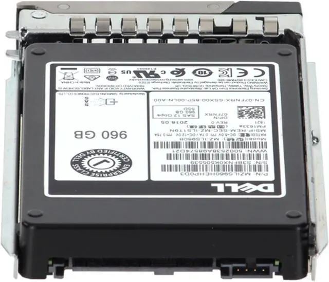 Alt view image 4 of 6 - Dell 960GB 12Gbps SAS RI TLC 2.5 SSD PM1633a CPO (7FNRX) -R