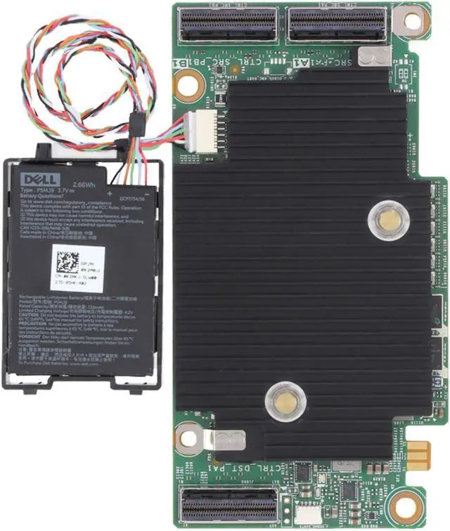 Alt view image 5 of 6 - Dell H755N 8GB 16GT/s Front NVMe PERC w/o Bracket (9K2C2) -CR