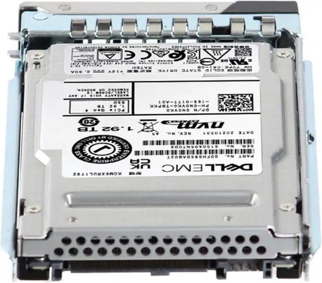 Alt view image 4 of 5 - Dell 1.92TB PCIe Gen4 NVMe RI TLC 2.5 SSD KCM6XRUL1T92 (N0VK0)