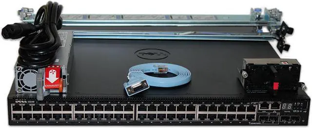 Alt view image 3 of 6 - Dell Networking S3148 48P 1GbE 2P 10GbE SFP+ Switch (Kit)