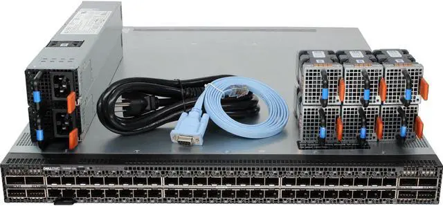 Main image of Dell S5448F-ON 48P 100GbE SFP56-DD 8P 400GbE QSFP56-DD PSU-I/O Switch