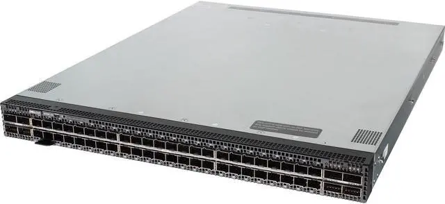 Alt view image 3 of 6 - Dell S5448F-ON 48P 100GbE SFP56-DD 8P 400GbE QSFP56-DD PSU-I/O Switch