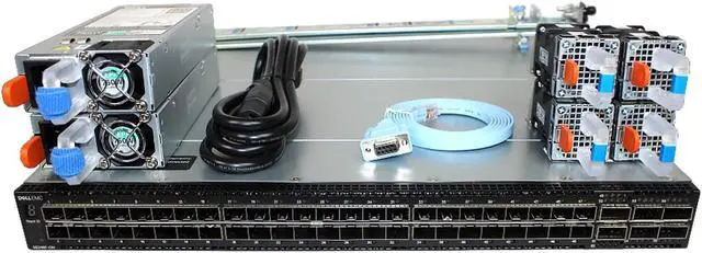 Main image of Dell Networking S5248F-ON 48P SFP28 2P QSFP28DD 4P QSFP28 OS10 RA Switch
