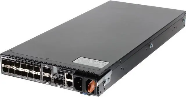 Alt view image 3 of 6 - Dell S4112F-ON 12P SFP+ 3P QSFP28 PSU-I/O OS10 Switch