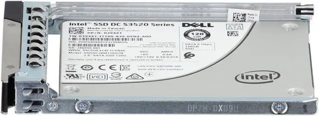 Alt view image 3 of 6 - Dell 120GB 6Gbps SATA RI MLC 2.5 SSD S3520 CPO (394XT) -R