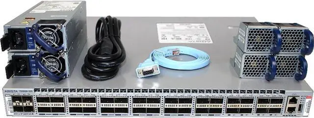 Main image of Arista DCS-7050QX-32S-R 32P 40GbE QSFP+ 4P 10GbE SFP+ RA Switch
