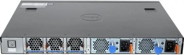 Alt view image 5 of 6 - Dell Networking S3048-ON 48P 1GbE 4P SFP+ PSU-I/O 2 PSU Switch (Rails)
