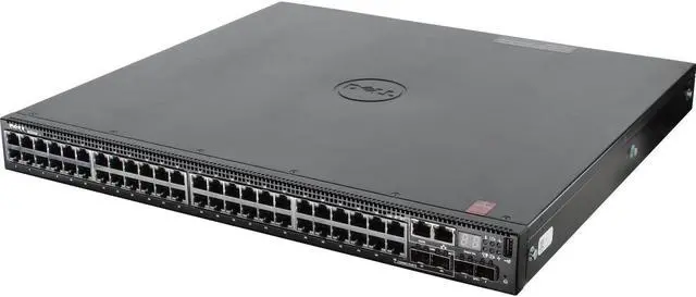 Alt view image 5 of 7 - Dell Networking N3048 48P 1GbE 2P SFP+ Switch (Rails)