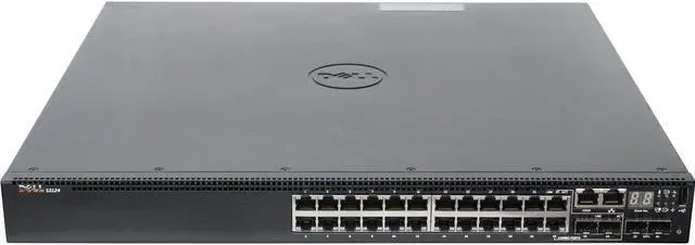 Alt view image 2 of 6 - Dell Networking S3124 24P 1GbE 2P 10GbE SFP+ Switch