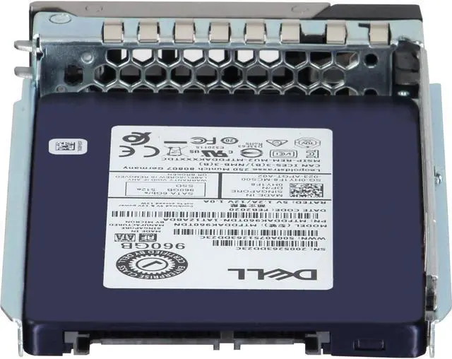 Alt view image 4 of 5 - Dell 960GB 6Gbps SATA MU TLC 2.5 SSD 512e 5200 Max CPO (HY1F8) -R