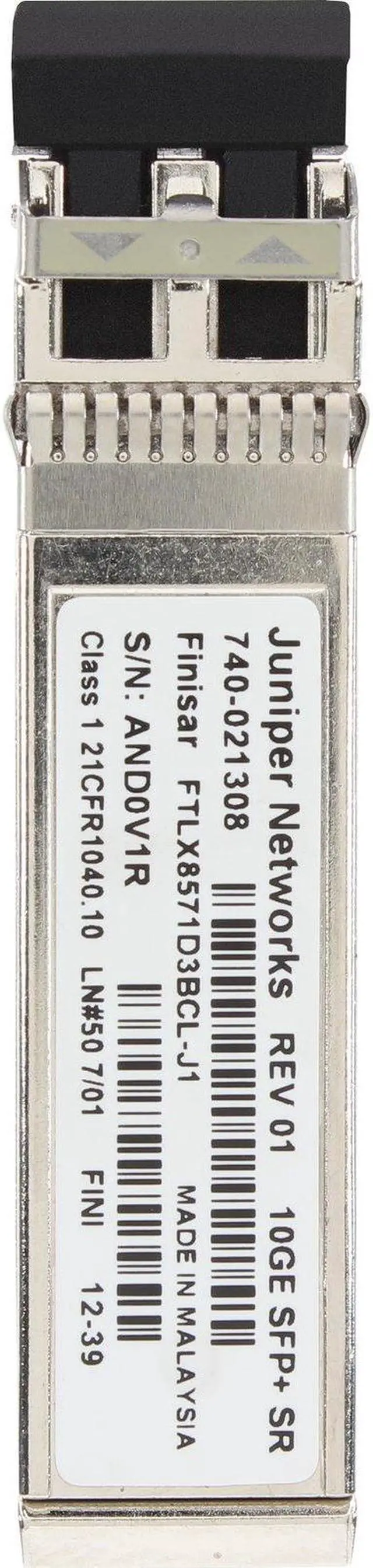 Alt view image 5 of 6 - Juniper EX-SFP-10GE-SR 10GbE 850nm 400M MMF SFP+ Transceiver (Lot of 10)