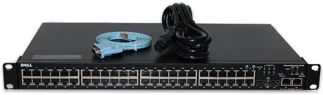 Main image of Dell PowerConnect 3448 48P 10/100 2P SFP GbE Switch