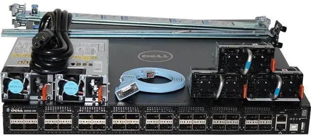 Main image of Dell Networking S6000-ON 32P 40GbE QSFP+ RA Switch (Rails)