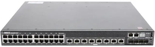 Alt view image 2 of 6 - Dell Networking N3132PX-ON 24P 1GbE 8P 5GbE UPoE 4P SFP+ Switch