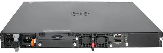 Alt view image 5 of 6 - Dell Networking S3124P 24P 1GbE PoE+ 2P 10GbE SFP+ Switch (Kit)