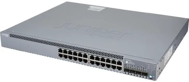 Alt view image 4 of 6 - Juniper EX3400-24T-AFO 24P 1GbE 4P SFP+ 2P QSFP+ Switch (Kit)
