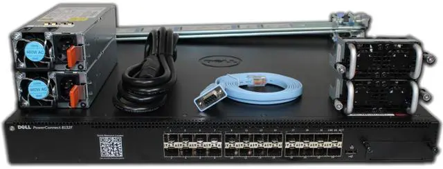 Main image of Dell PowerConnect 8132F 24P 10GbE SFP+ Switch