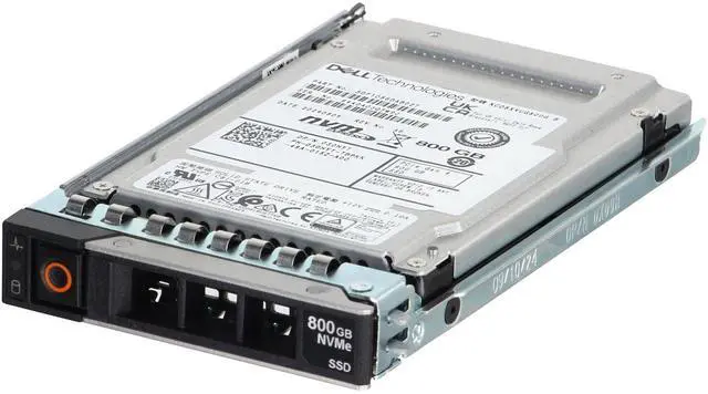 Main image of Dell 800GB PCIe Gen4 NVMe Mixed Use TLC 2.5 SSD KCD8XVUG800G (30HYT)