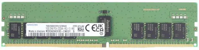 Alt view image 3 of 6 - Micron 16GB RDIMM 2Rx8- 3200MT/s (MTA18ASF2G72PDZ-3G2J3TI-OSTK)