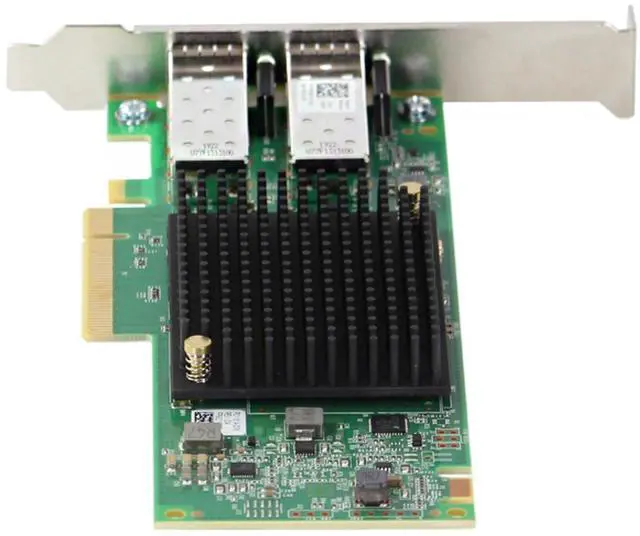 Alt view image 4 of 6 - Dell Emulex LPe35002 Dual 32Gb Fibre Channel SFP+ HBA LP (8GT11)