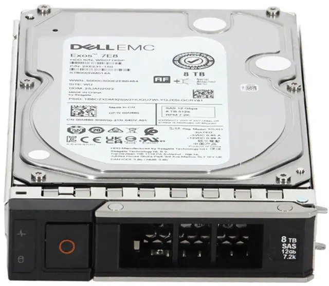 Alt view image 2 of 6 - Dell 8TB 7.2K 512e 12Gbps NL SAS 3.5 HDD Exos 7E8 (14A) (0N660-COL-OSTK)