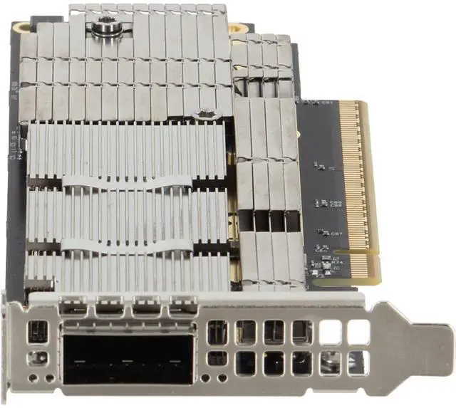 Alt view image 2 of 6 - Dell NVIDIA ConnectX-7 SP 400Gb NDR InfiniBand OSFP LP Adapter (GJDG3)