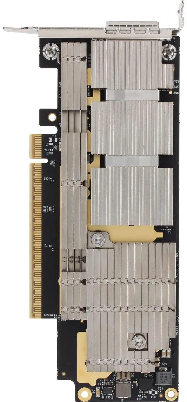 Alt view image 5 of 6 - Dell NVIDIA ConnectX-7 SP 400Gb NDR InfiniBand OSFP LP Adapter (GJDG3)
