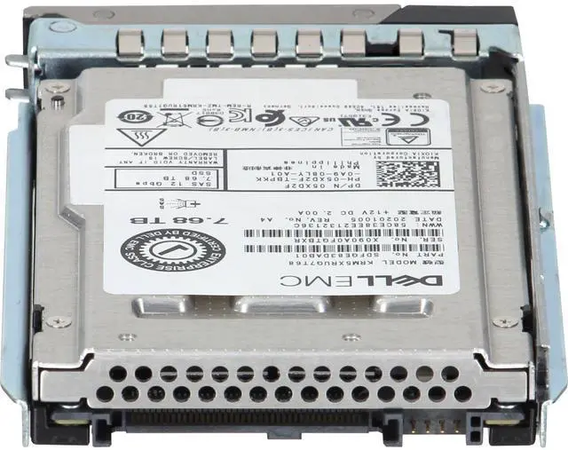 Alt view image 4 of 6 - Dell 7.68TB 12Gbps vSAS RI TLC 2.5 SSD KRM5XRUG7T68 CPO (5XD2F) -R