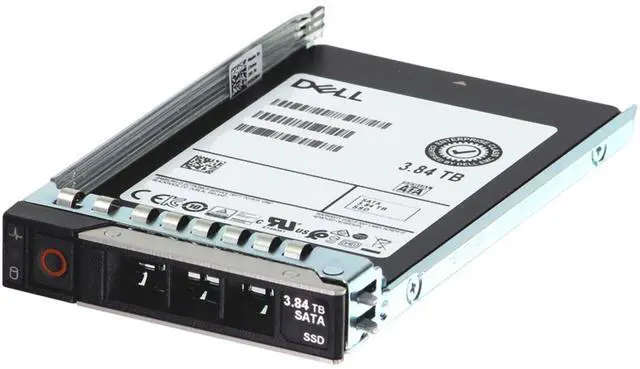 Main image of Dell 3.84TB 6Gbps SATA RI TLC 7mm 2.5 SSD 512e 5200 PRO CPO (P0WVC) -R