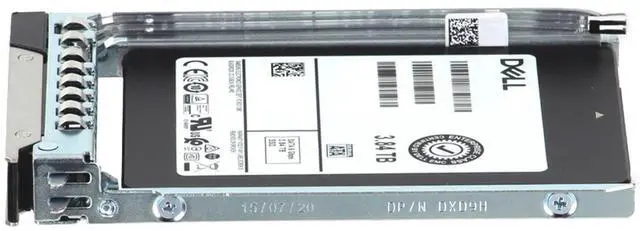 Alt view image 3 of 6 - Dell 3.84TB 6Gbps SATA RI TLC 7mm 2.5 SSD 512e 5200 PRO CPO (P0WVC) -R