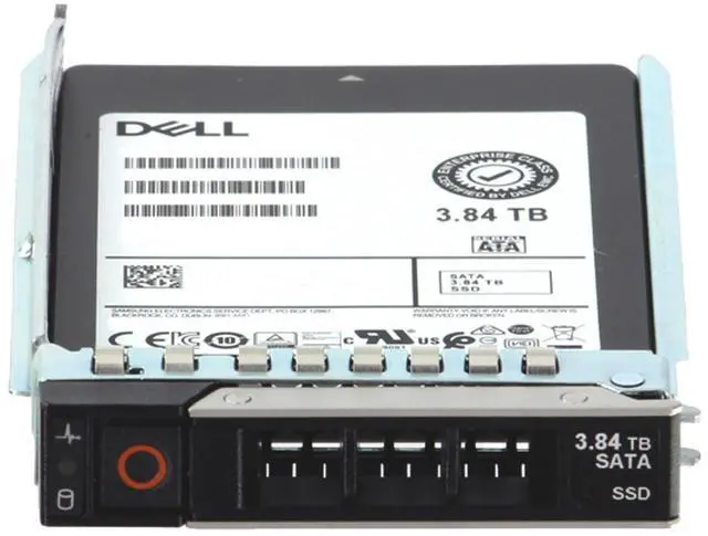 Alt view image 2 of 6 - Dell 3.84TB 6Gbps SATA RI TLC 7mm 2.5 SSD 512e 5200 PRO CPO (P0WVC) -R