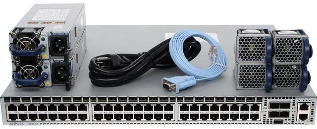 Main image of Arista DCS-7050T-52-R 48P 10GbE Base-T 4P SFP+ RA Switch