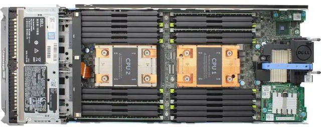 Alt view image 5 of 5 - Dell PowerEdge M630 Server 2x E5-2640v4 2.4GHz 10C 64GB 2x 800GB SAS SSD H730