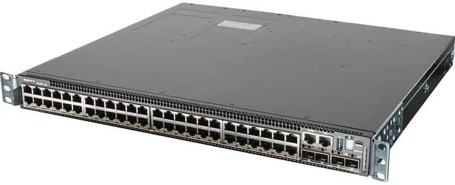 Alt view image 3 of 6 - Dell Networking E3248P-ON 48P 1GbE 4P SFP+ 2P QSFP28 PoE+ Switch w/ Sonic OS