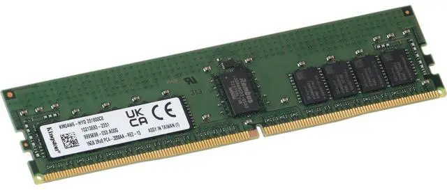 Main image of Kingston 16GB RDIMM 2Rx8- 3200MT/s (KM04W6-HYD 2351351800C8-OSTK)