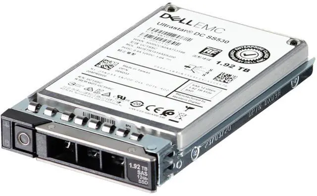 Main image of Dell 1.92TB 12Gbps SAS RI TLC 2.5 SSD 512e DC SS530 (5ND33)