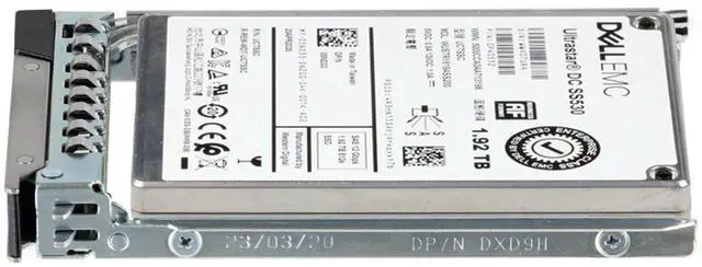 Alt view image 3 of 6 - Dell 1.92TB 12Gbps SAS RI TLC 2.5 SSD 512e DC SS530 (5ND33)