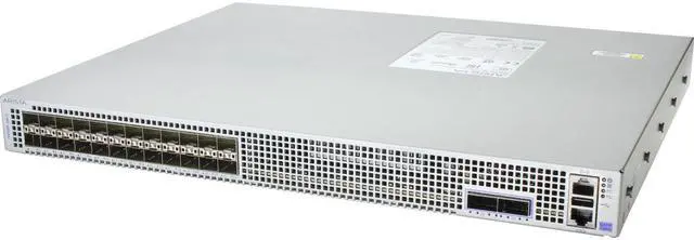 Alt view image 3 of 5 - Arista DCS-7020SR-24C2-F 24P 10GbE SFP+ 2P 100GbE QSFP100 Switch