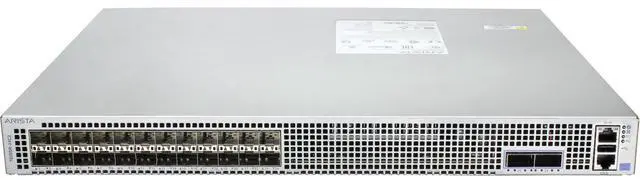Alt view image 2 of 5 - Arista DCS-7020SR-24C2-F 24P 10GbE SFP+ 2P 100GbE QSFP100 Switch