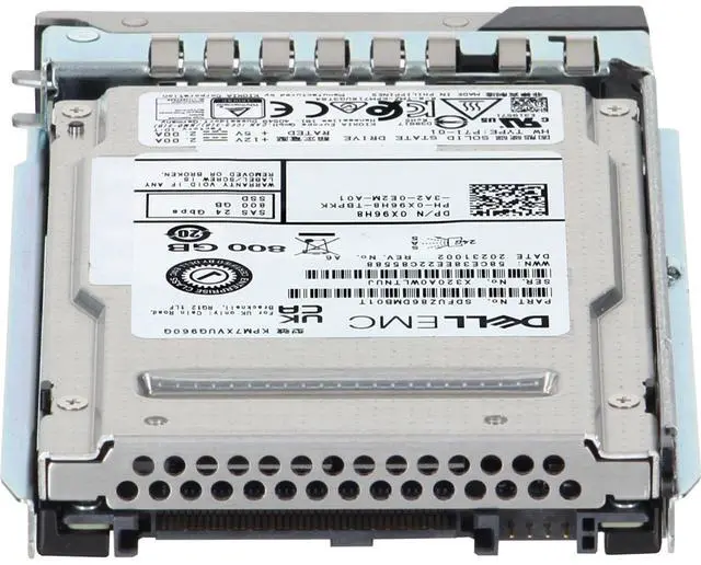 Alt view image 4 of 5 - Dell 800GB 24Gbps SAS MU TLC 2.5 SSD KPM7XVUG960G (ME4) (X96H8)