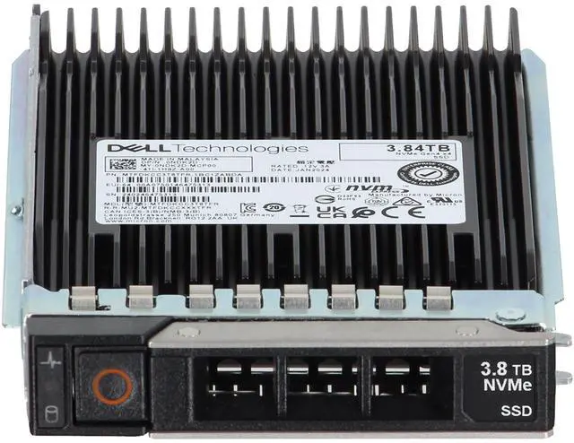 Alt view image 2 of 6 - Dell 3.84TB PCIe Gen4 NVMe RI TLC 2.5 SSD 7450 Pro (NDK2D)