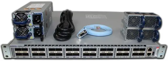 Alt view image 6 of 7 - Arista DCS-7050QX-32-R 32P 40GbE QSFP+ RA Switch
