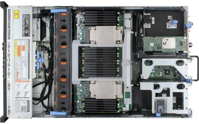 Alt view image 8 of 10 - Dell PowerEdge R830 Server 4x E5-4669v4 2.2GHz 22C 768GB 8x Trays H730