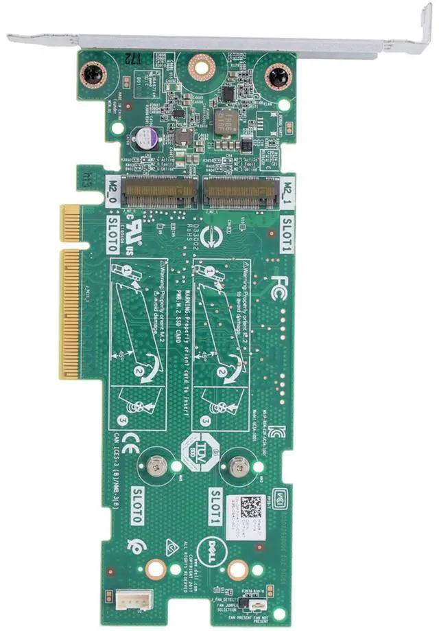 Alt view image 5 of 6 - Dell BOSS-S1 Boot Optimized Server Storage Adapter Card FH (M7W47)