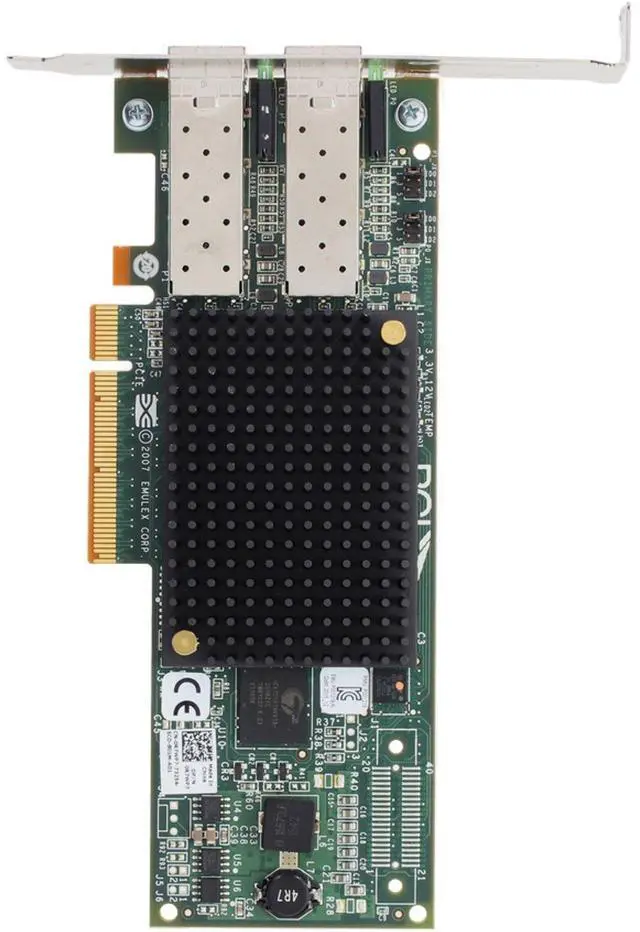 Alt view image 5 of 6 - Dell Emulex LPE12002-E Dual 8Gb SFP+ HBA FH (R7WP7-FH)