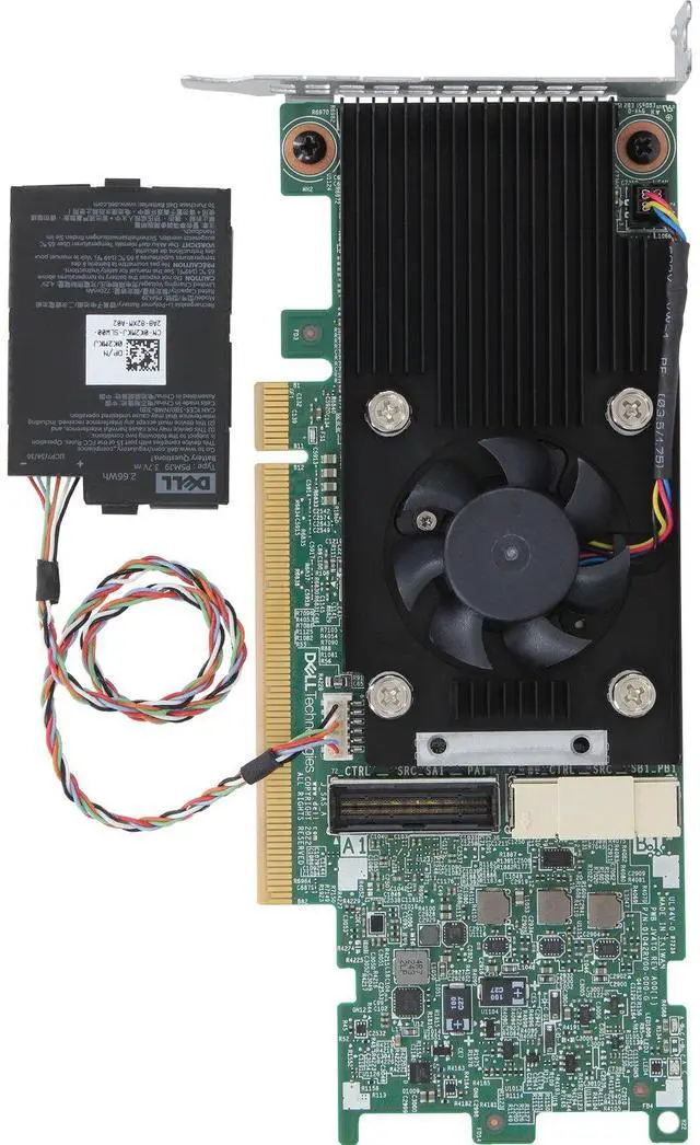 Alt view image 5 of 6 - Dell H965i 8GB NV 24Gb/s 16GT/s PowerEdge RAID Controller C6620 Adapter (JC97H)