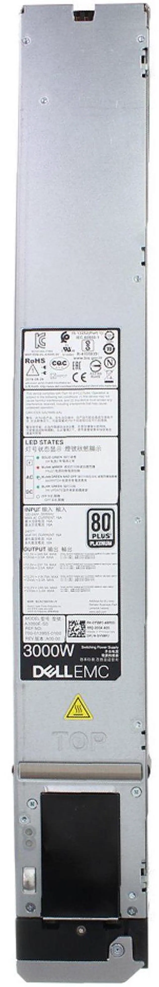 Alt view image 5 of 6 - Dell MX7000 3000W 80+  Platinum PSU (Y58PJ)