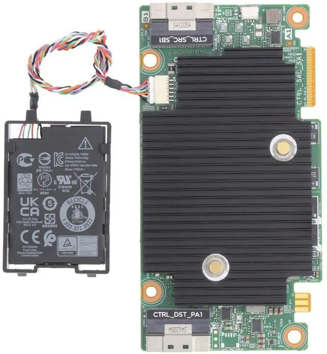 Alt view image 5 of 6 - Dell H755 8GB 12Gb/s Front PERC w/o Bracket (3KDWX)